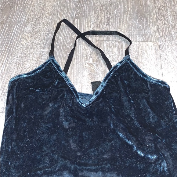 windsor emerald green velvet bodysuit - Picture 2 of 3